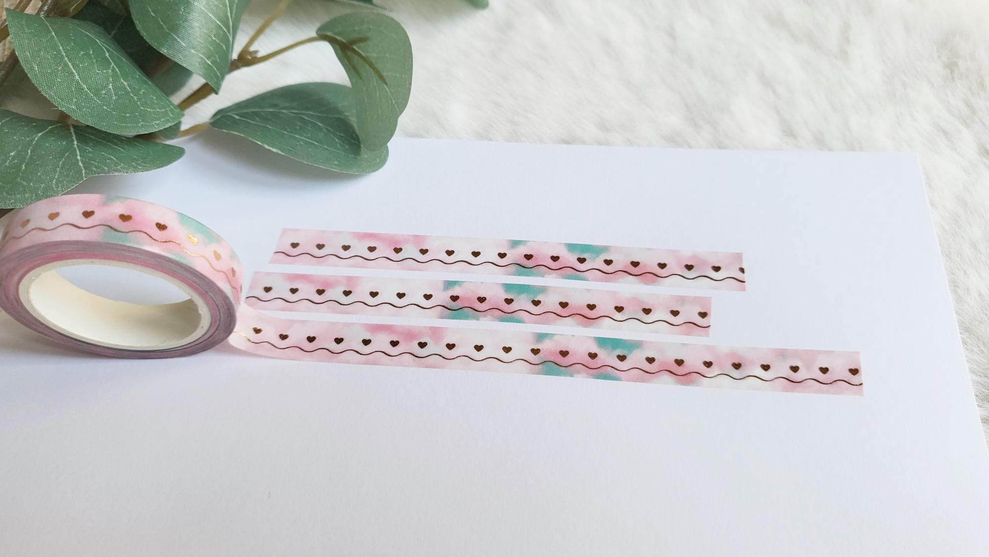 Washi Tape Herzen